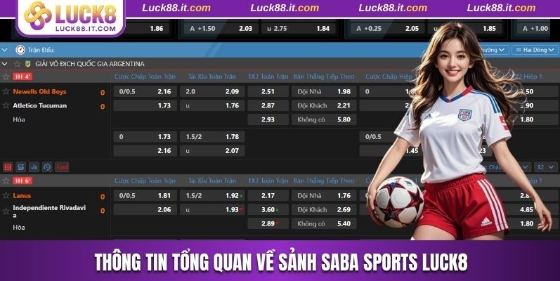 Góc nhìn tổng quan về Saba Sports Luck8
