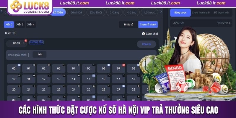 Hình thức cược đa dạng thưởng vượt trội