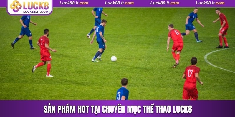 Sản phẩm hot tại chuyên mục thể thao Luck8