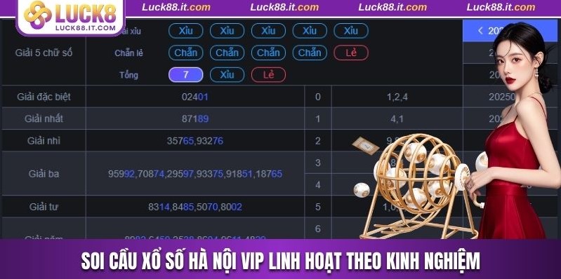 Soi cầu linh hoạt dựa trên kinh nghiệm