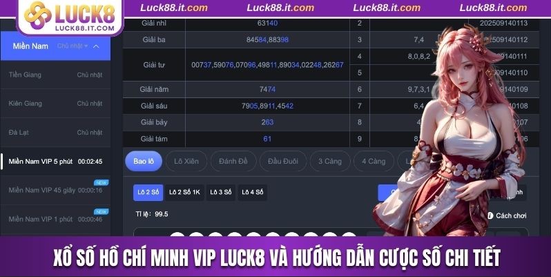 xổ số Hồ Chí Minh VIP Luck8
