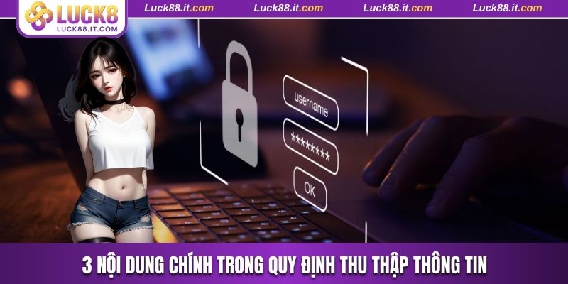 Những nội dung chính trong quy định thu thập dữ liệu