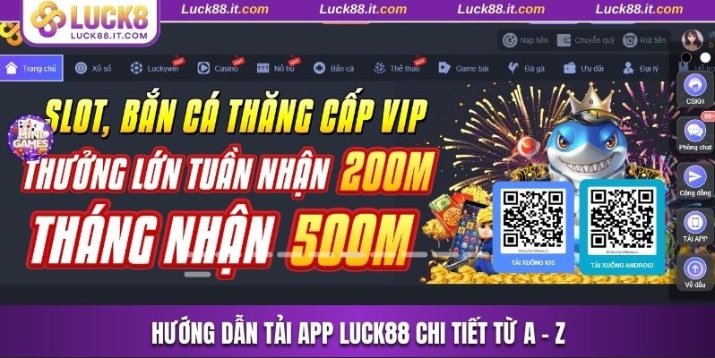 Hướng dẫn tải app Luck8 chi tiết